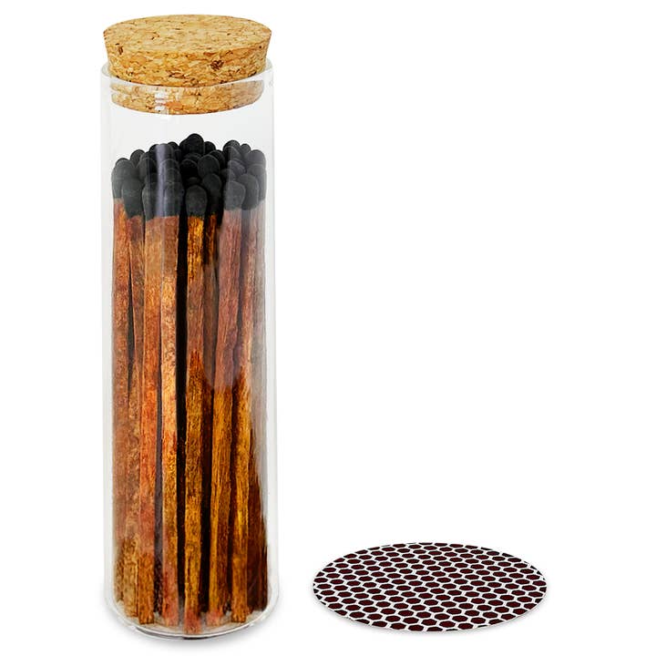 Thankful Greetings – wholesale Matches – Custom Branded - 4" Matches in Chic Jar3