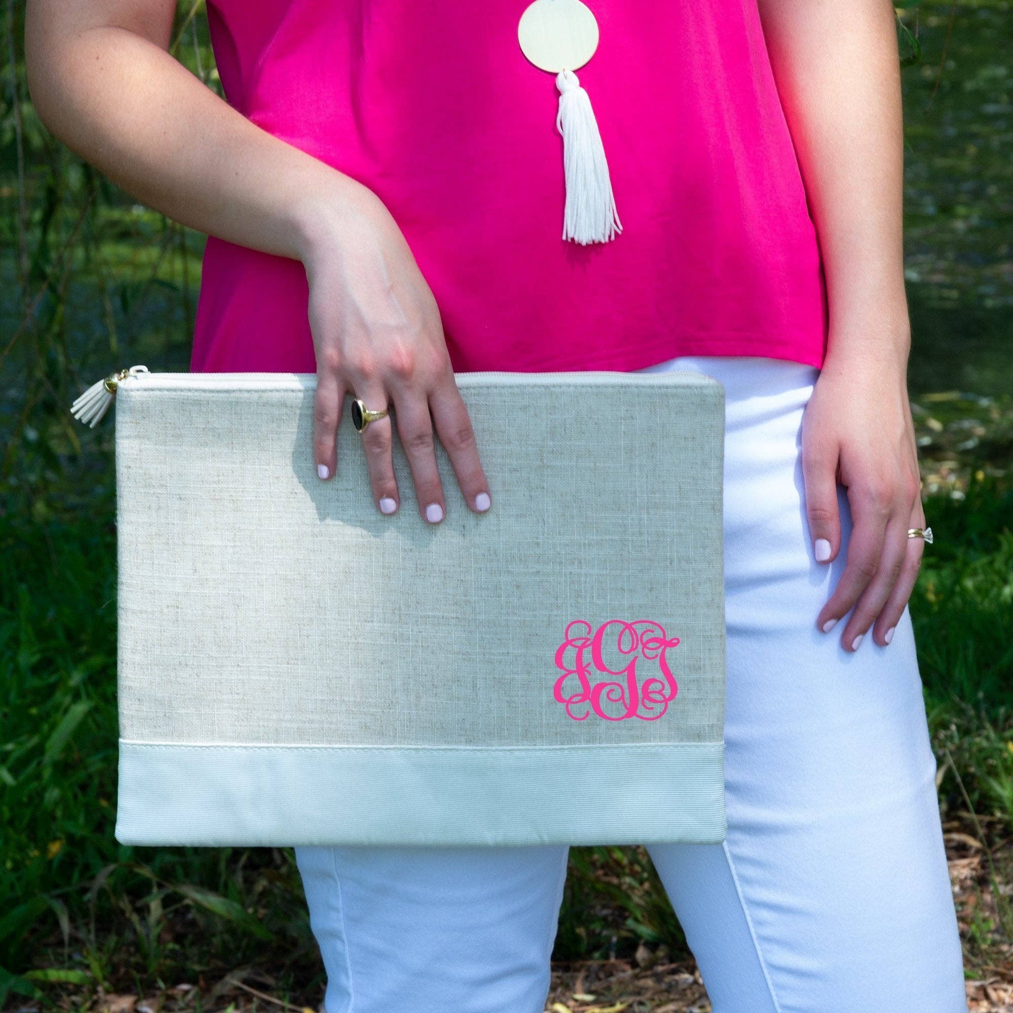 Mainstreet Collection - Wholesale Pouch - Women's - Linen Pouch1