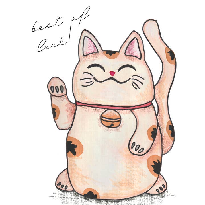 Melhor da Sorte - sorte, gato, gatinho, graduação por atacado de Kerry Quinn's Kitsch