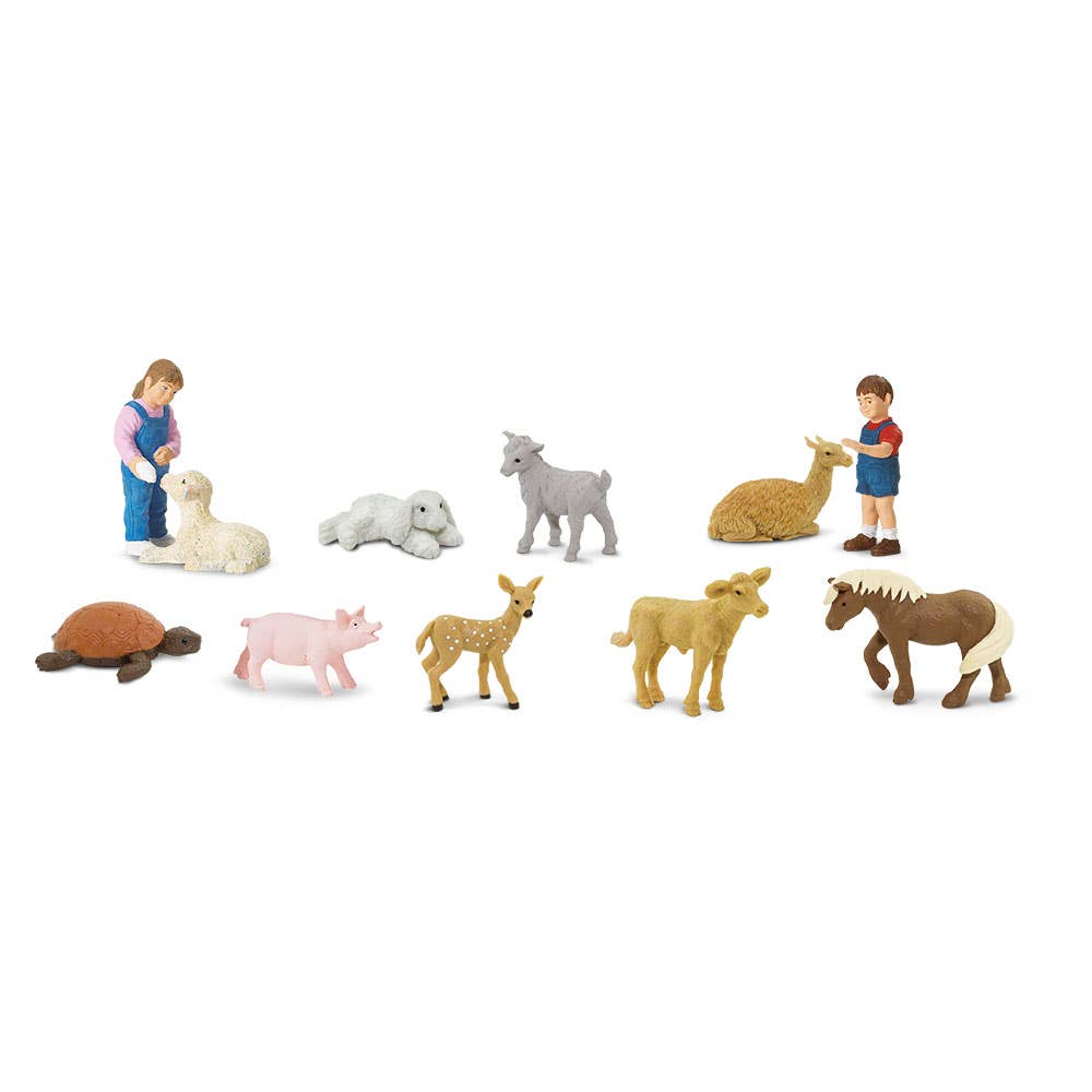 Safari Ltd. - Wholesale Toy Set - Kids - Petting Zoo TOOB® - 6837041