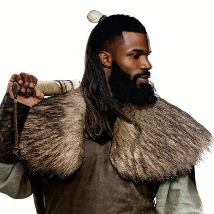 Men's Viking Faux Fur Cloak Medieval Warrior Cape and other Purchase Wholesale care uniform. Free Returns & Net 60 Terms on Faire trending on Faire.