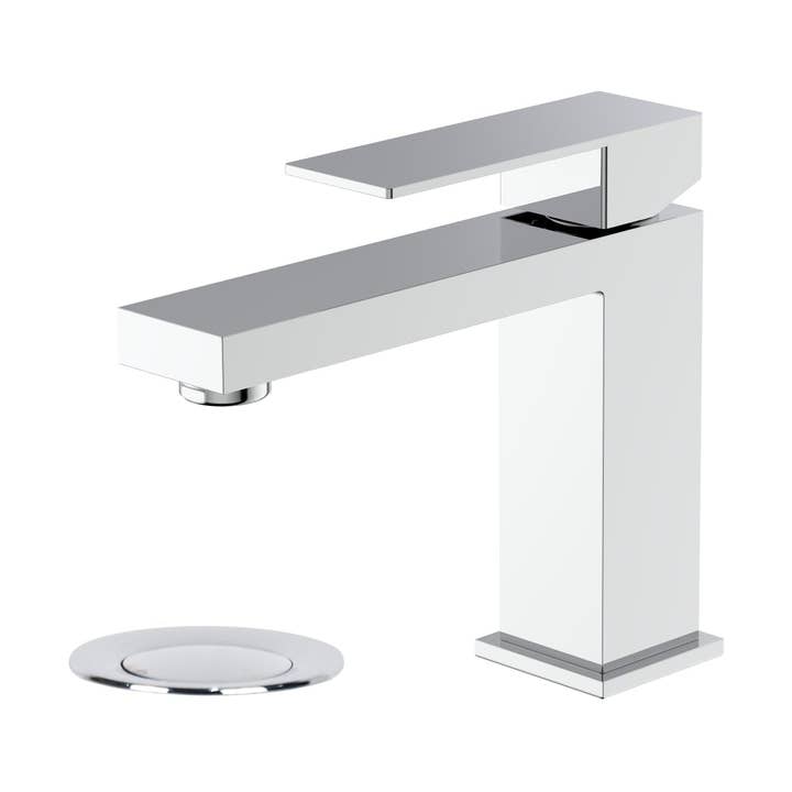 Moderner quadratischer Waschtischarmatur - Pop-Up-Ablauf mit Überlauf für den Großhandel von Galim