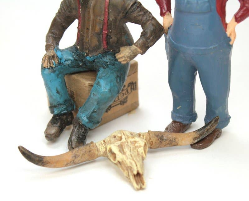 Old West Dry Cattle Skull - #118-1008 for wholesale on Faire5