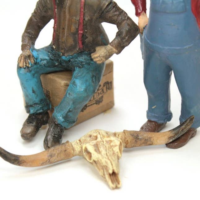 Old West Dry Cattle Skull - #118-1008 for wholesale on Faire5