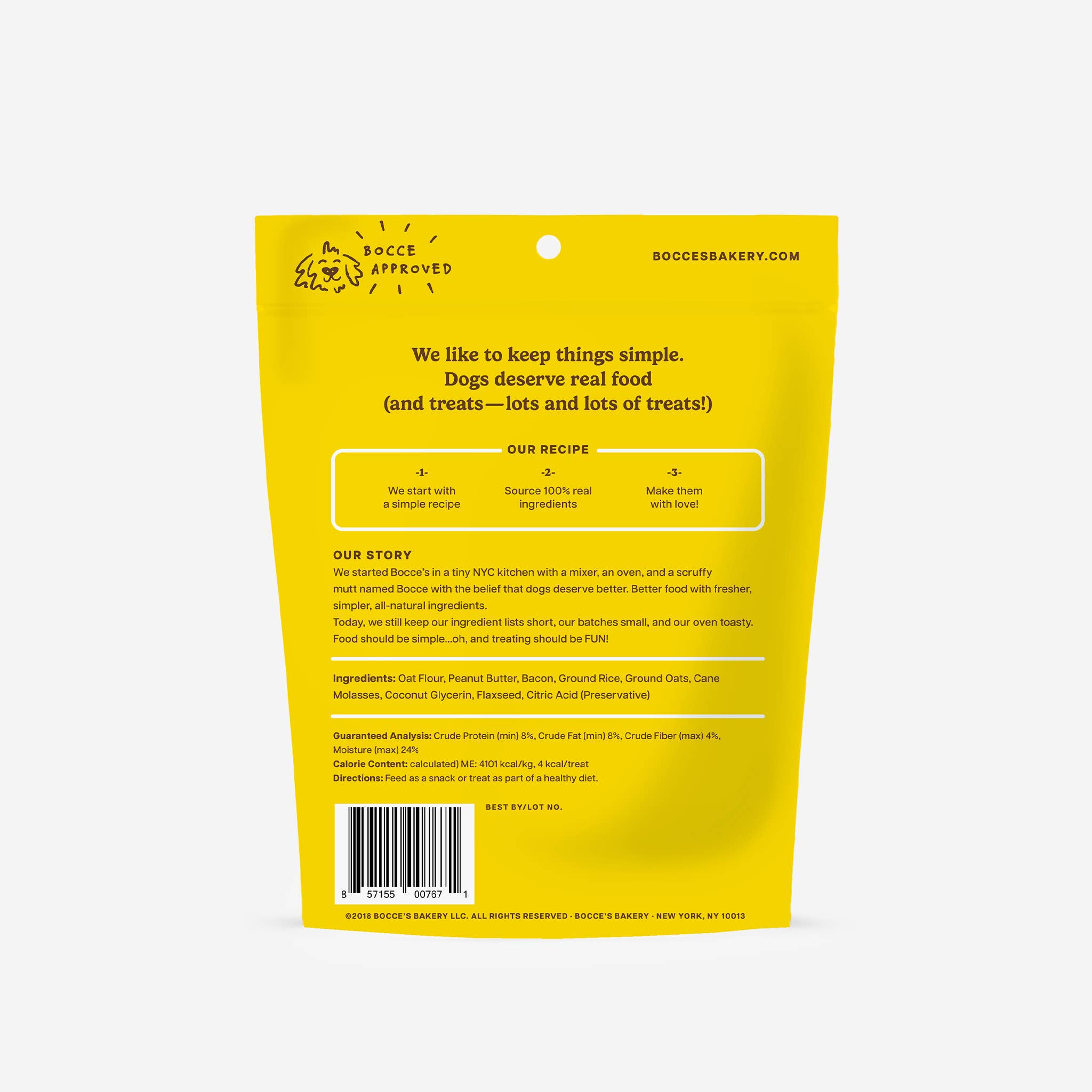 Bocce's Bakery - Wholesale Pet Treats - Dog - Bac N Nutty Training Bites1