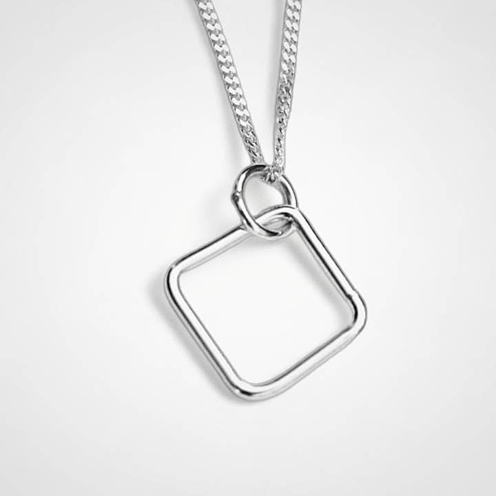 Box Breathing Pendant for wholesale by Jaclyn Nicole