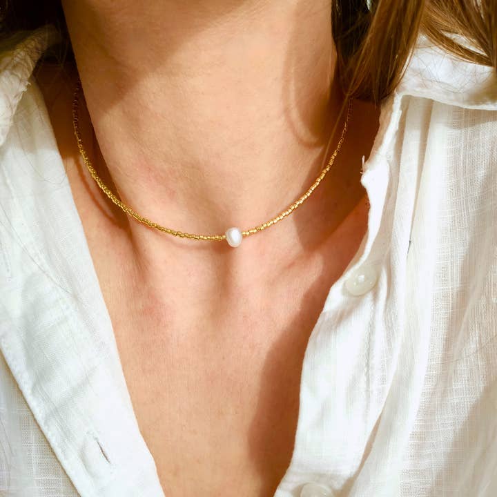 L'Atelier d'Artémis - Vente Collier de perles - Collier PRETTY16