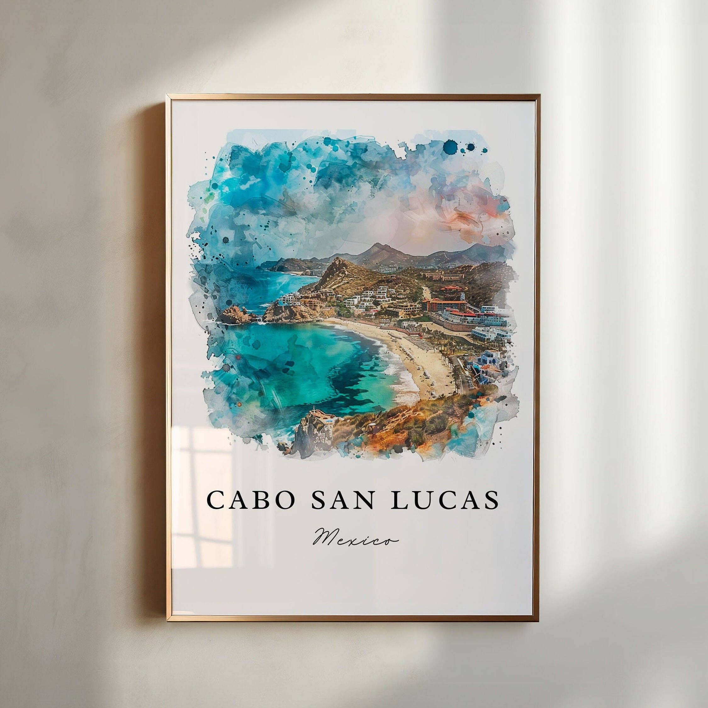 Premium Travel Art – wholesale Konsttryck – Väggkonst från Cabo San Lucas - Mexiko-tryck0