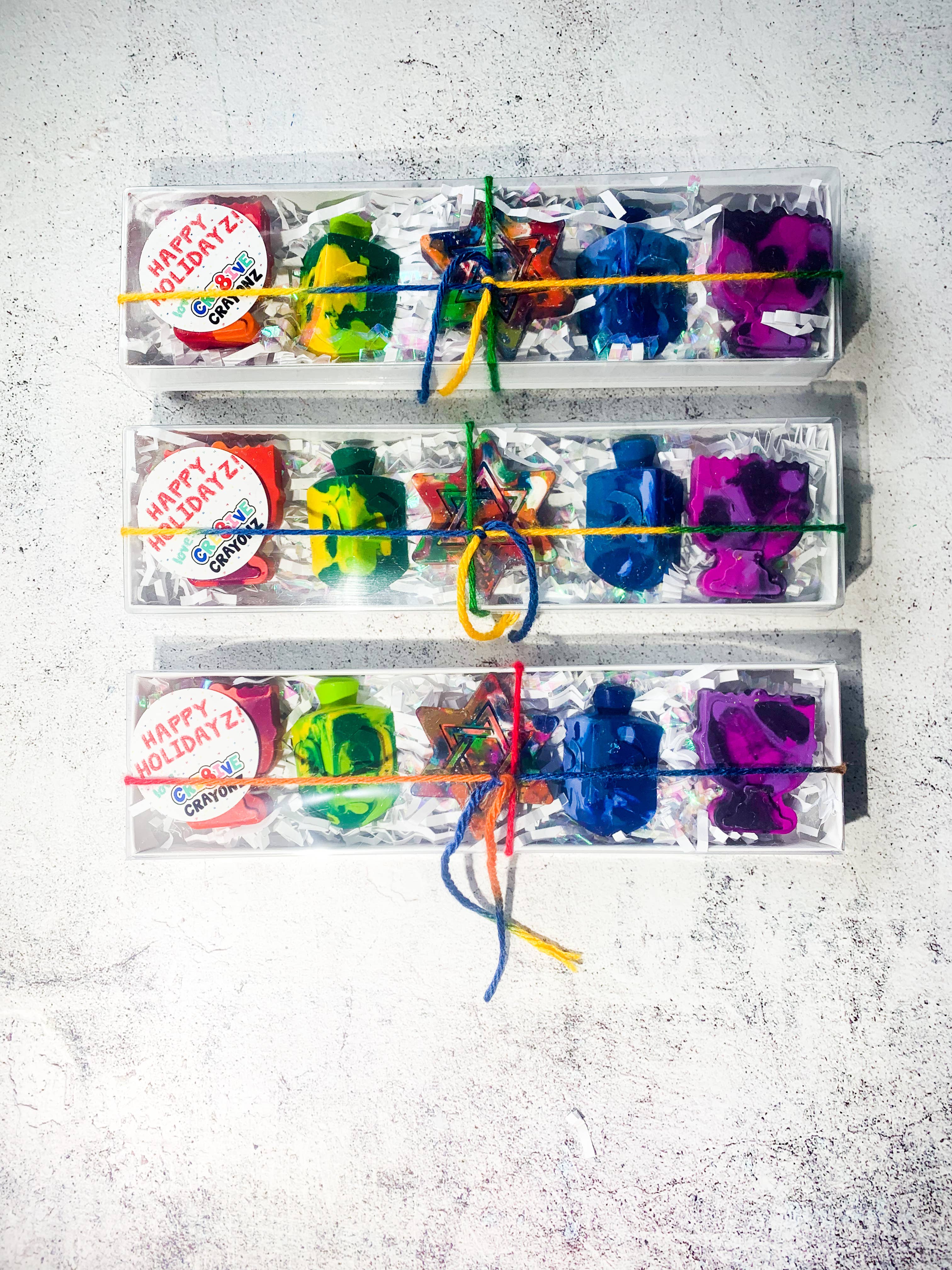 Cre8ive Crayonz - Vente Crayon – enfant et bébé - Coffret cadeau Hanukkah Crayon4