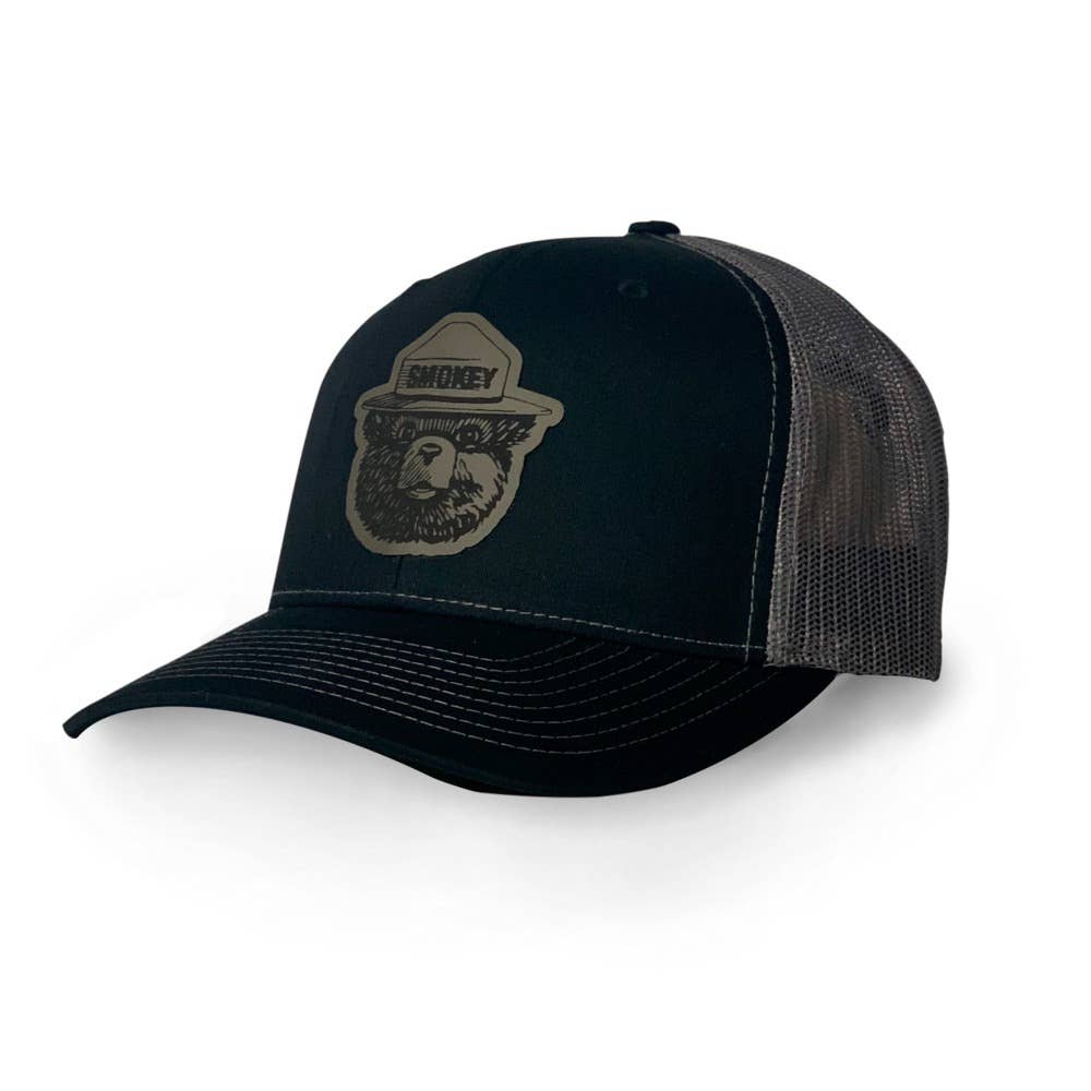 Wear Your Roots - Wholesale Trucker Hat - Unisex - Smokey Bear Hat Patch Snapback Trucker1