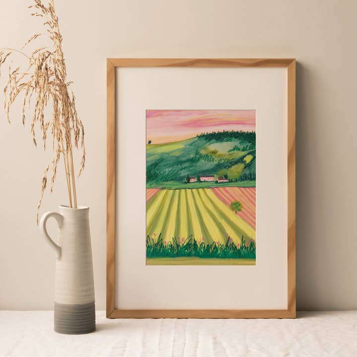 Lake District, Cumbria - A4 Art Print for wholesale by Joy Jen Studio