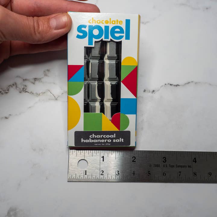 ChocolateSpiel - Wholesale Chocolate Bar - Charcoal habanero salt chocolate bar | 70% dark chocolate1