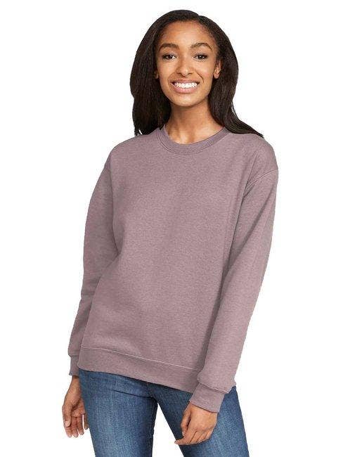 DressesMax - Wholesale Sweatshirt - Women's - Gildan Adult Softstyle Fleece Crew Sweatshirt SF000