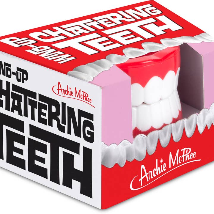Incognito - Wholesale Gag Gift/Novelty Gift - TEETH - CHATTERING - WIND UP0