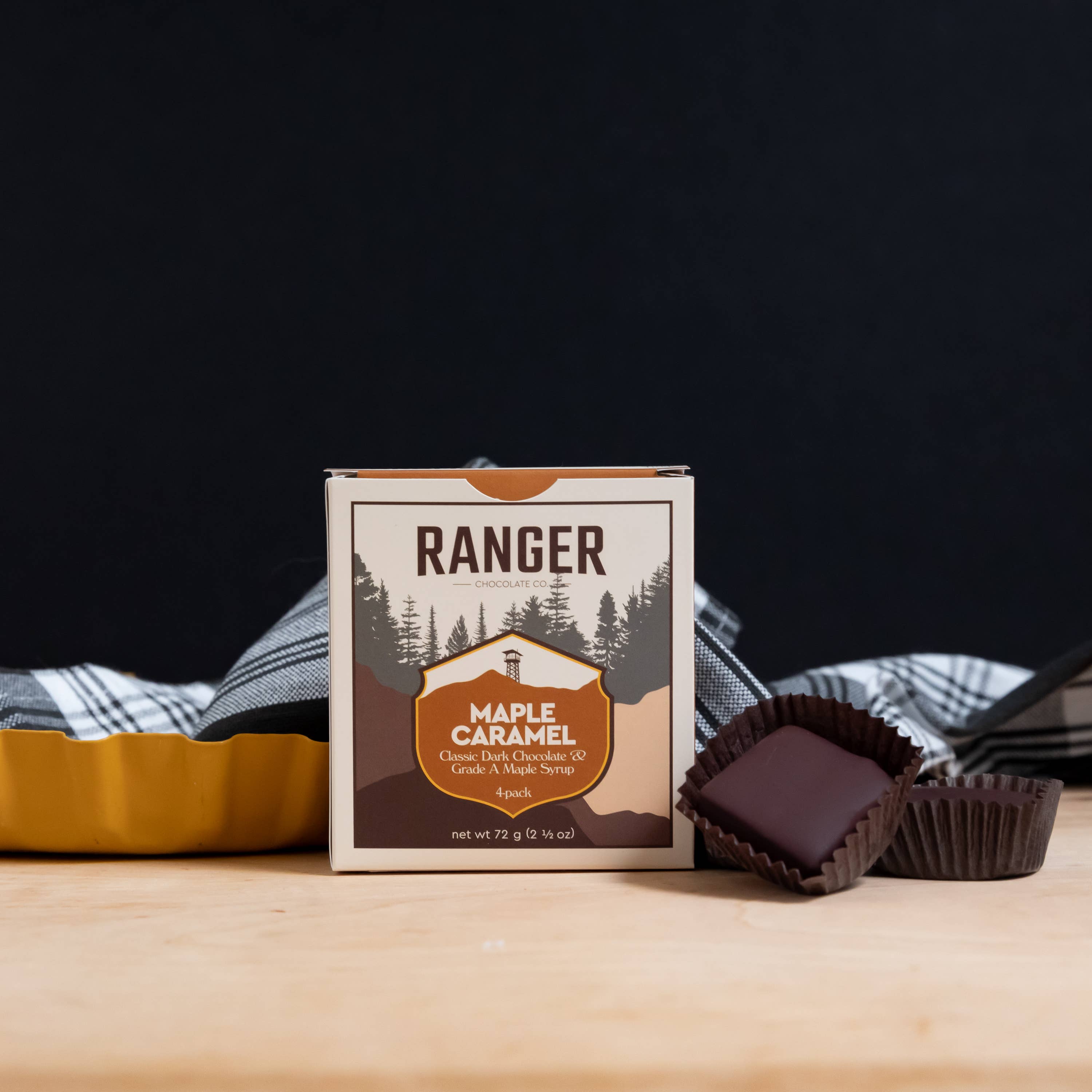 Ranger Chocolate Co. - Vente Friandises enrobées de chocolat - Caramel à l'érable6