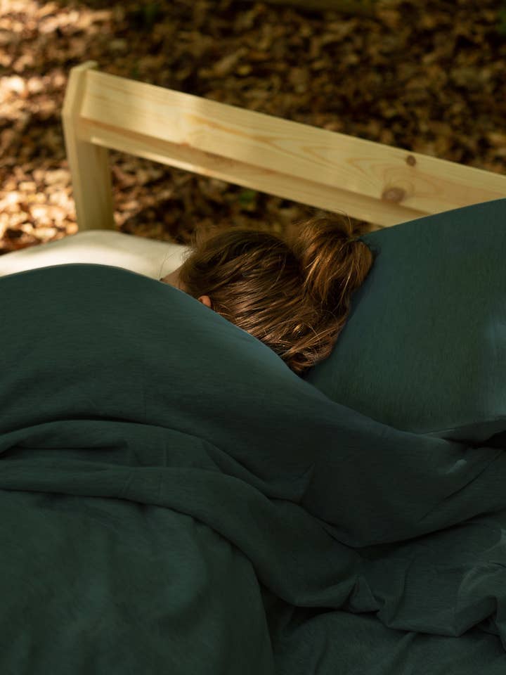 Aurora, Fronha Orgânica Positiva para o Clima, Verde-Cinza por atacado de noca Jewelry