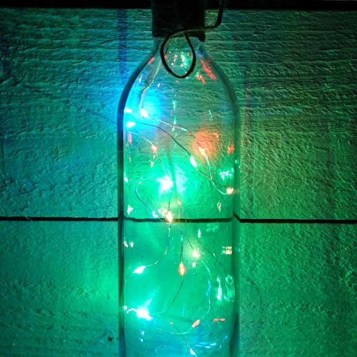 Holiday Depot Inc. - Wholesale String Lights - M9562- LED Bottle light with 18lts, timer- Multi color0