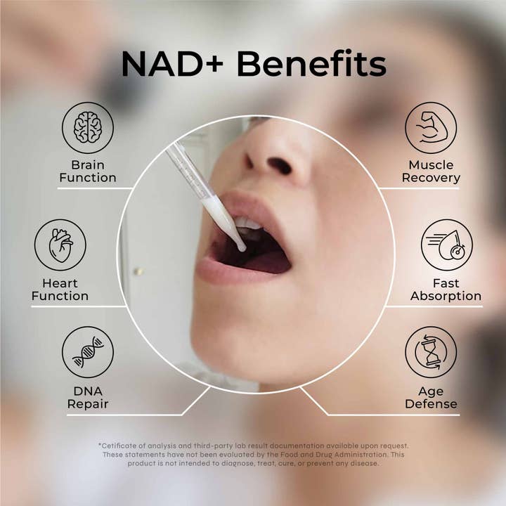Neurogan Health - Wholesale Oral Supplement/Vitamin - Liposomal NAD+ Liquid Drops
