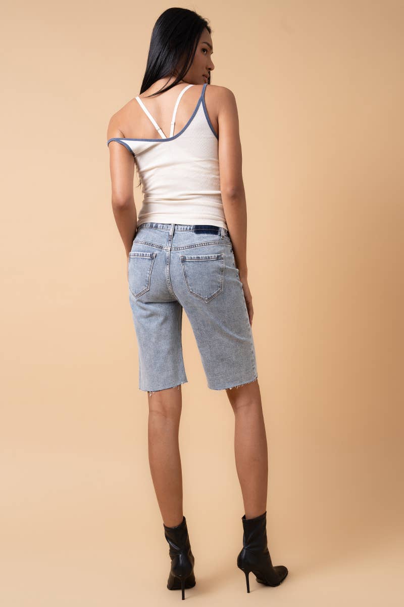 Insane Gene USA - Wholesale Shorts - Women's - MID RISE BERMUDA SHORTS5