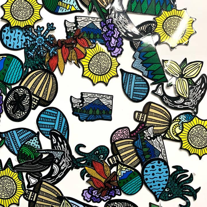 Mini sacchetti adesivi Mystery per la vendita all'ingrosso da parte di Evergreen Adventures