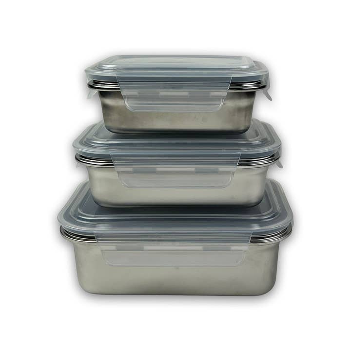 Neoflam - Wholesale Food Storage Container - Stainless Steel Rectangle Food Container4