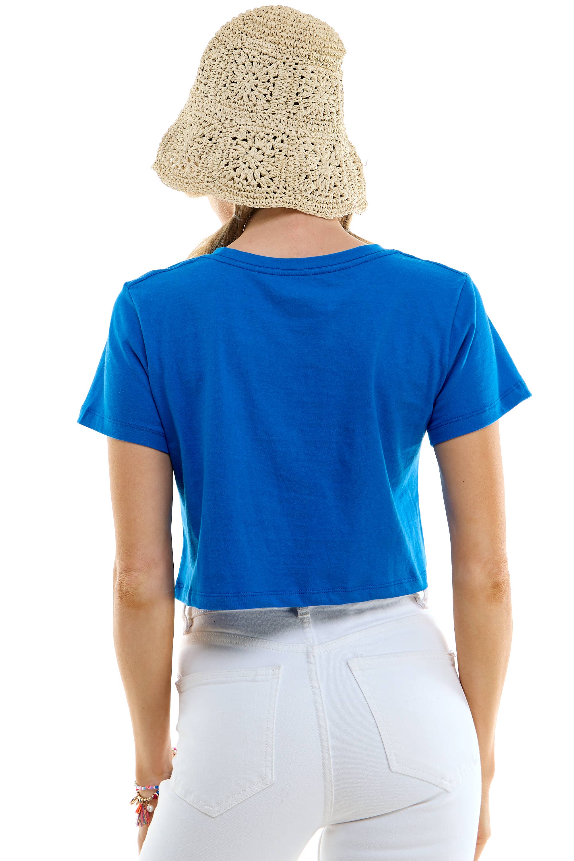 LOVING PEOPLE - Wholesale T-Shirt - Women's - Premium cotton boxy crop tops213