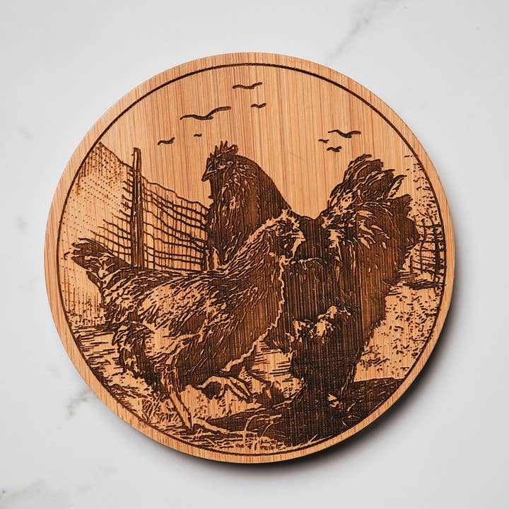 Dessous de verre Coop pour la vente par Dom Chi Designs