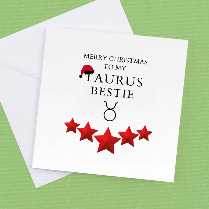Merry Christmas to my Taurus Bestie for wholesale by Giftieness