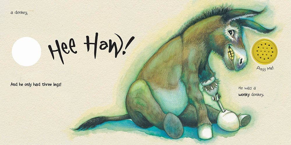 Scholastic - Wholesale Preschool Book (3-5) - Wonky Donkey Sound Book1