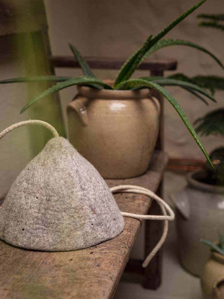 Abajur Em Feltro Tipi por atacado de MUSKHANE