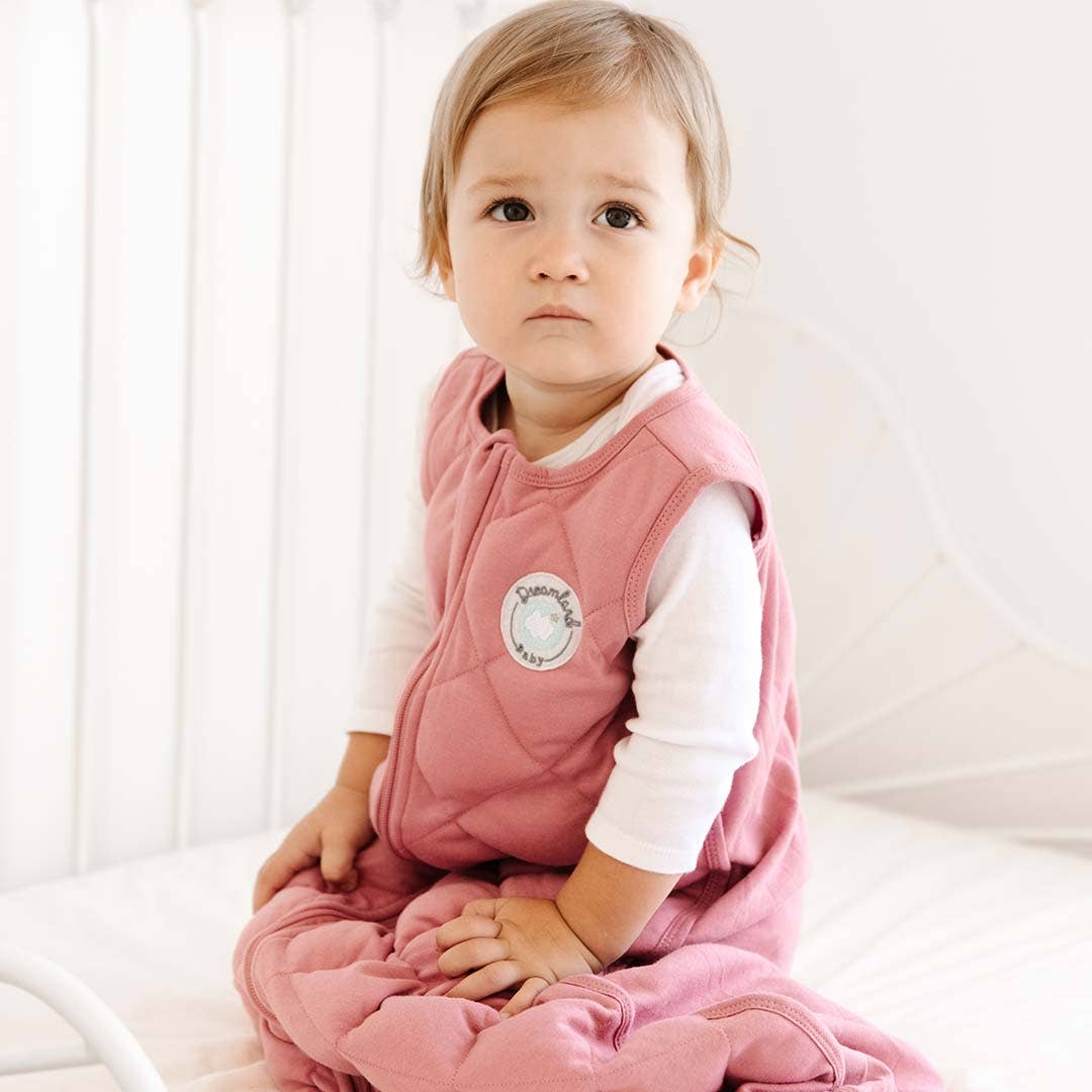 Dreamland Baby - Wholesale Sleepsack - Baby - Dream Weighted Sleep Sack, Dusty Rose Pink2