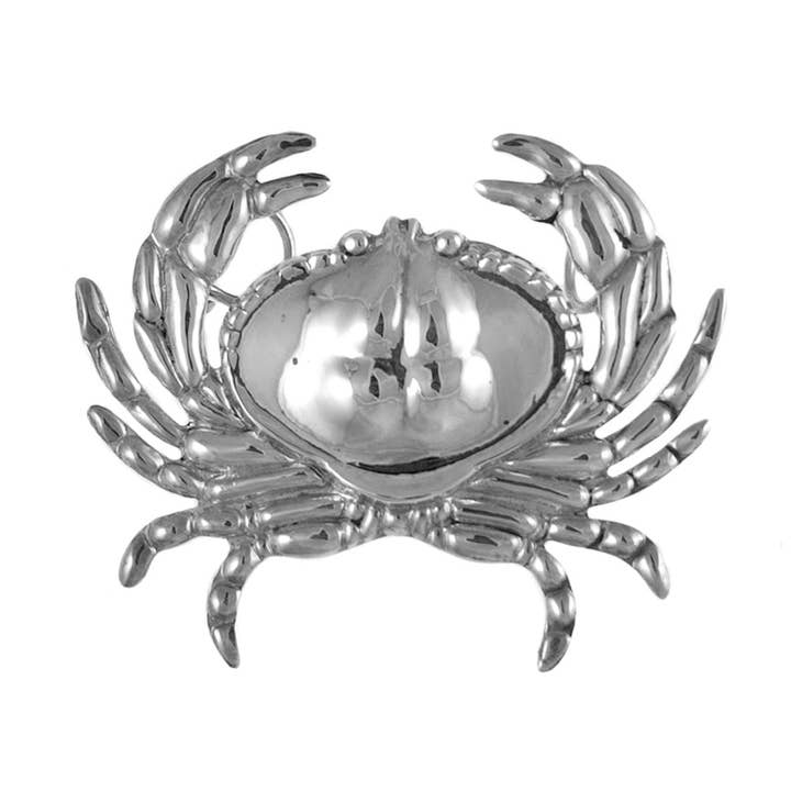 Large Blue Crab Pin/Slide for wholesale by G2 Silver