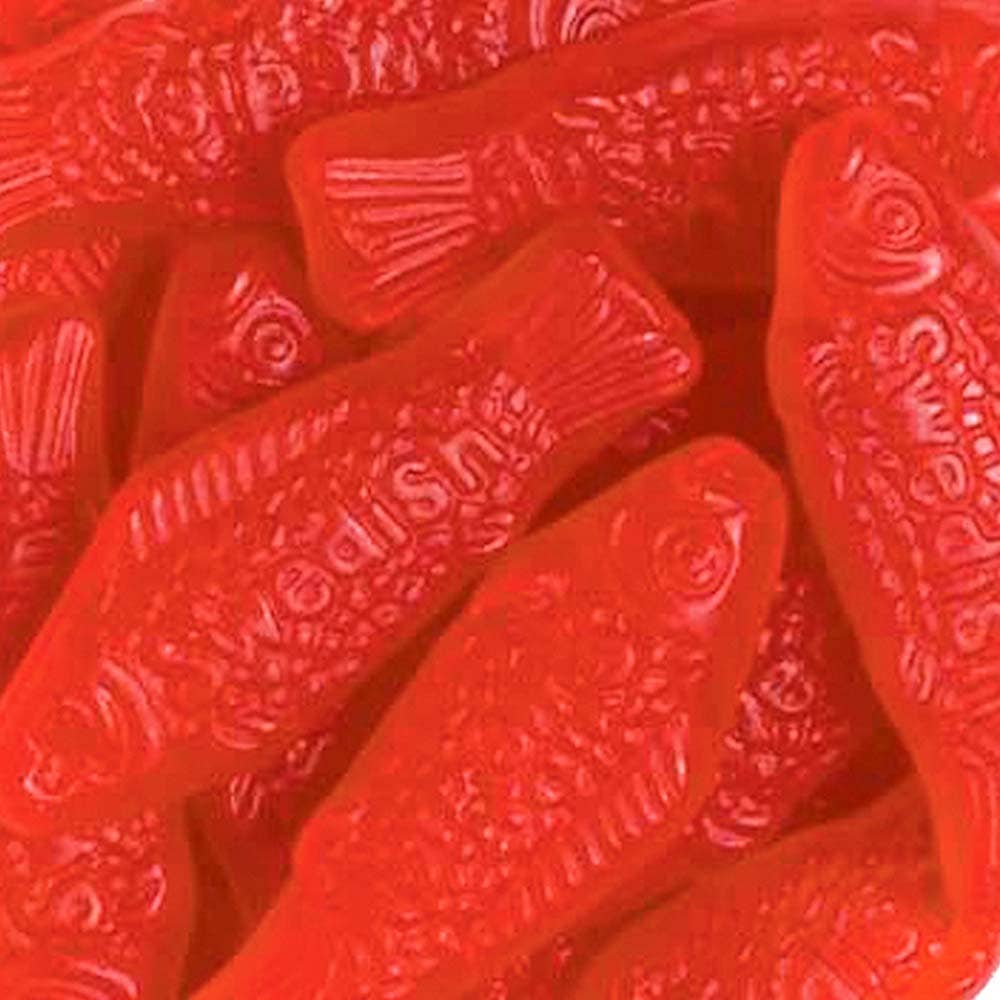 Just Candy - Wholesale Gummy - Swedish Fish 1lb - Assorted0