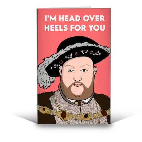 Lykønskningskort 'Head Over Heels' for engroshandel hos ART WOW