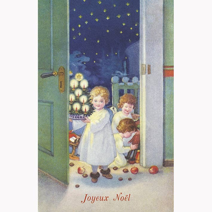 Starry night postcard for wholesale by LUDOM EDITION