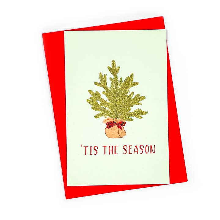 « C'est la carte de saison pour la vente par Zhi Wen Design