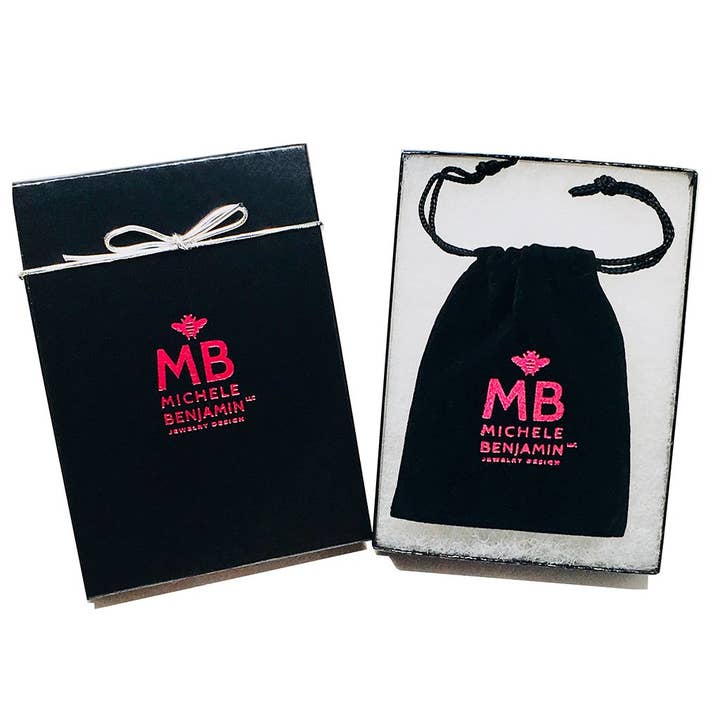 Michele Benjamin, LLC – Engroshandel Halskæde med vedhæng – Sterling sølv „Palm Tree“ Charm halskæde Dubai samling3