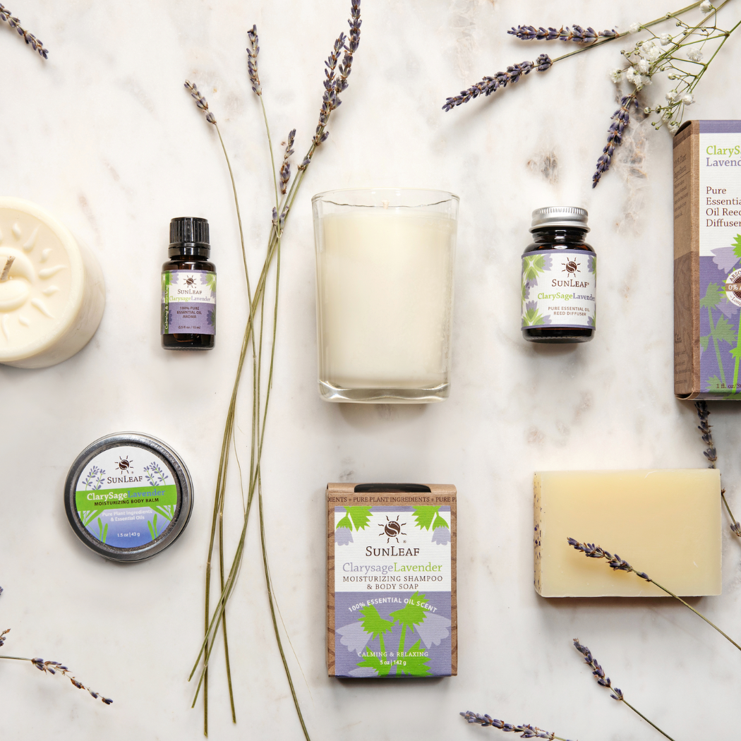 SunLeaf Naturals - Wholesale 2-in-1 Shampoo & Body Wash - Men's - Clarysage Lavender Shampoo & Body Soap3