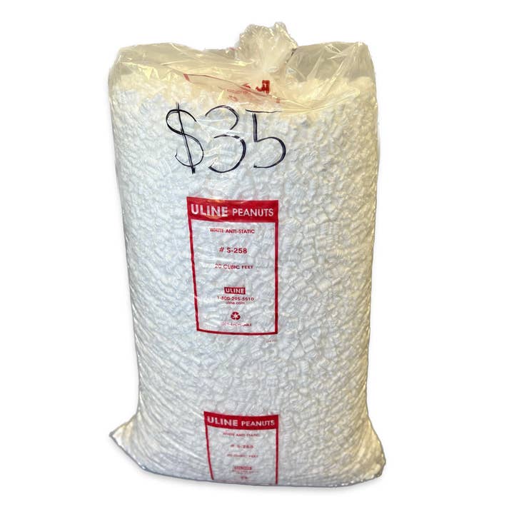 SHIPPING BY ELI - Wholesale Craft Supplies - PACKING PEANUTS | 20 cu. ft | $35 BAG