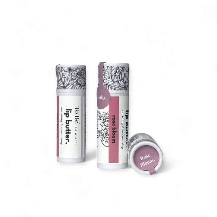 To Be Hawaii - Wholesale Lip Balm - rose bloom lip butter.