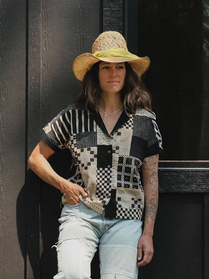 Black Spaces Shirt for wholesale by World of Crow llc