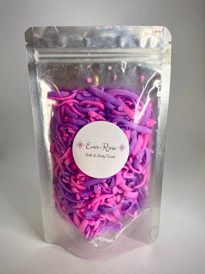 Parma Violet Spaghetti Soap for wholesale by Ever-Rose Bath & Body Treats
