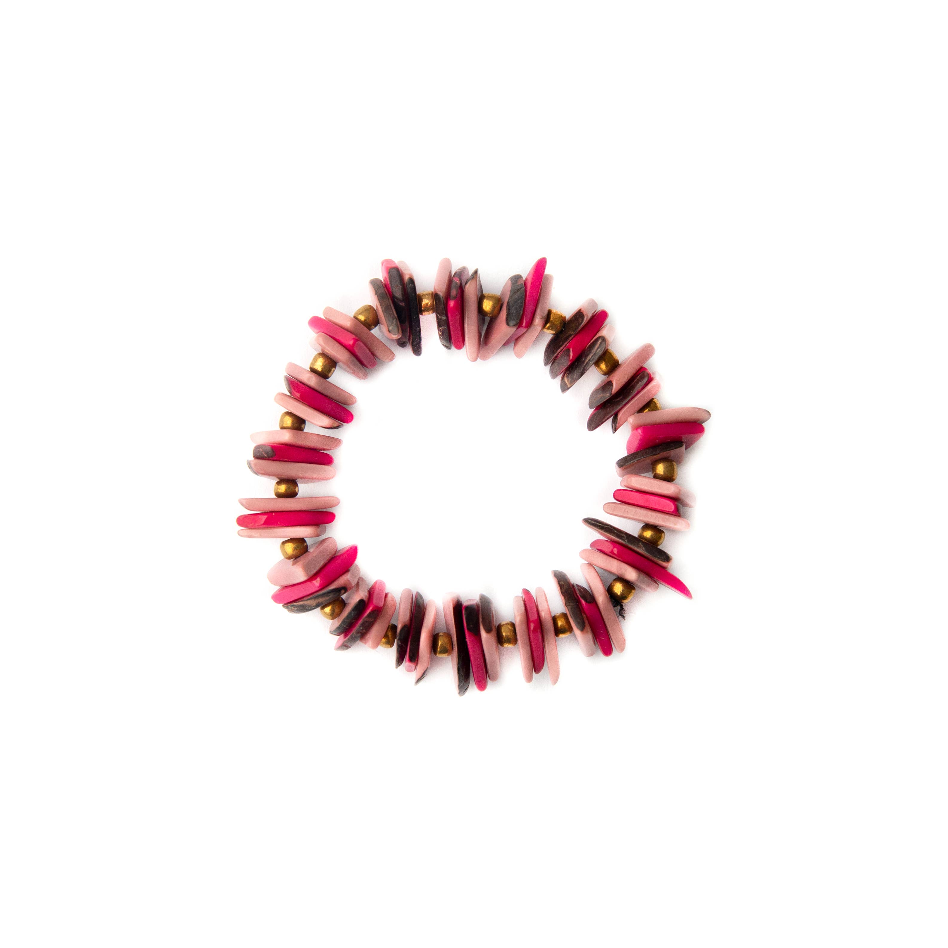 Organic Tagua Jewelry - Wholesale Beaded Bracelet - Fuji Bracelet1