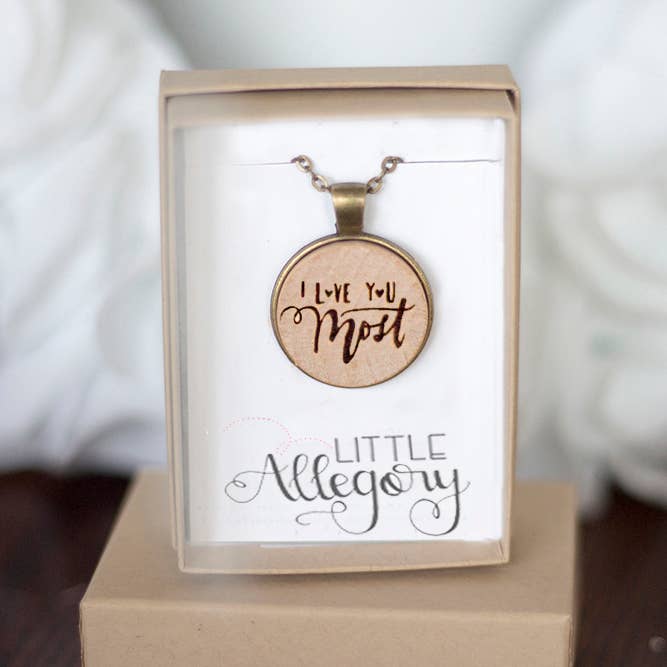 Little Allegory - Wholesale Pendant/Charm Necklace - I Love You Most Necklace4