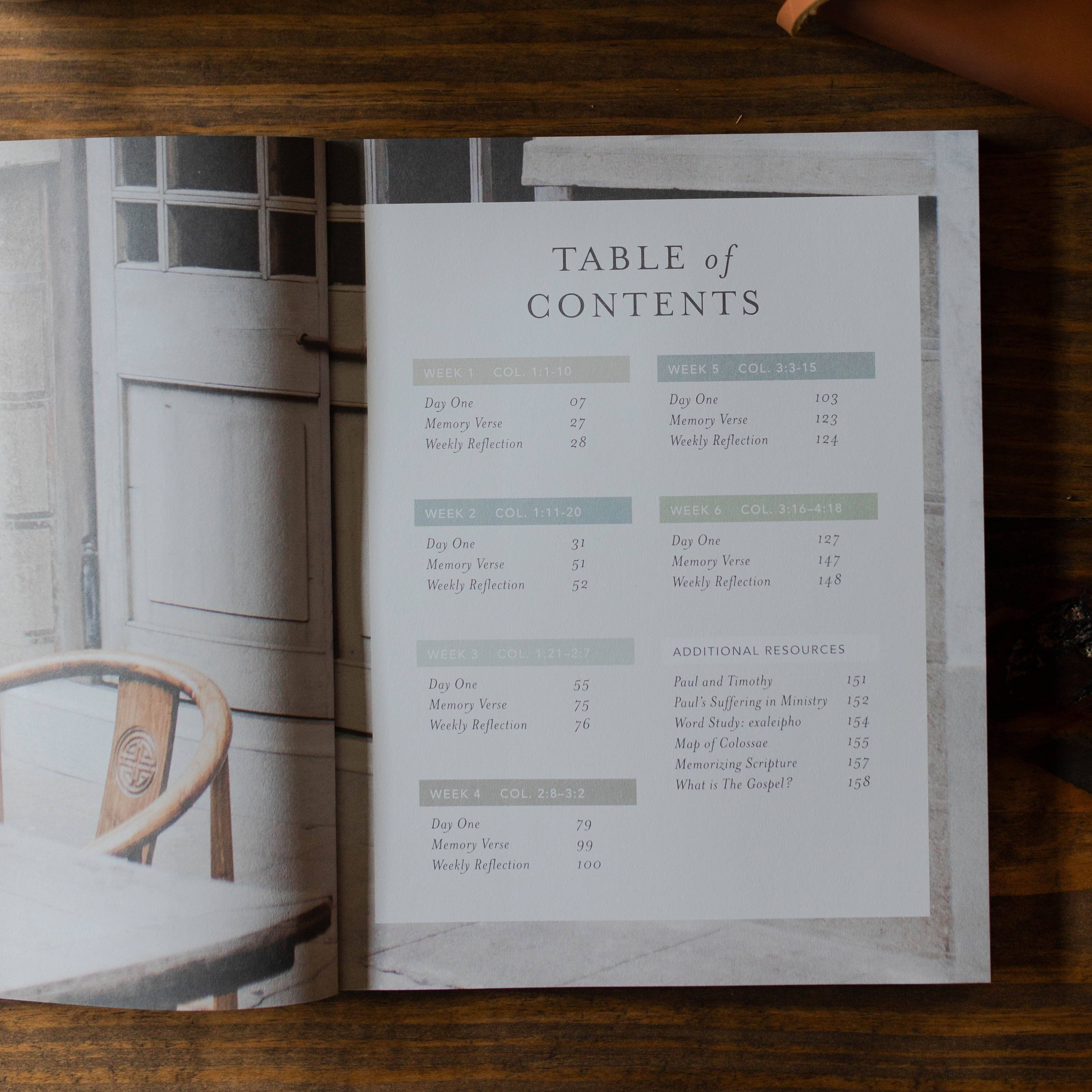 The Daily Grace Co - Vente Livre sur la religion - Colossiens | Enraciné en lui - Hommes1