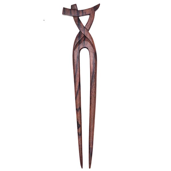 Nusantara Inc. - Wholesale Hair Pin - Ebony Carved Hairsticks - $231