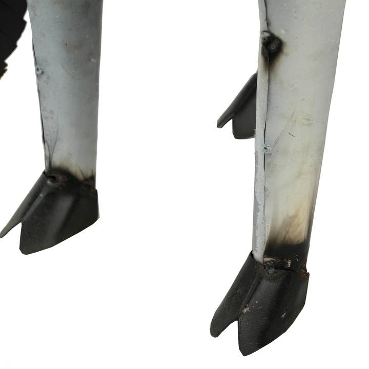 My Amigos Imports - Vente Bibelots/décorations d'extérieur - Sculpture de chèvre en métal pour jardin - Taille moyenne 25 x 29 x 58 cm2