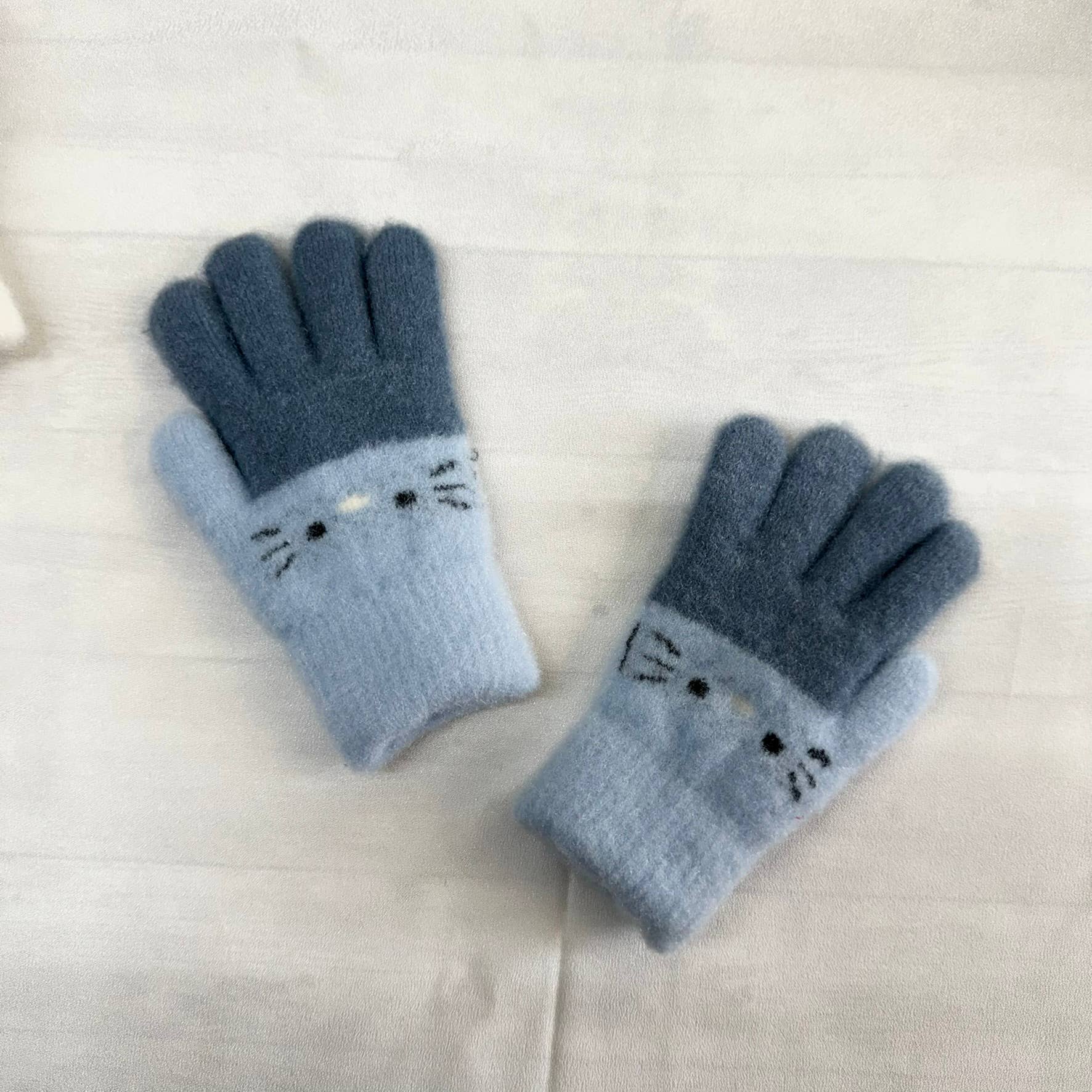 Karma Nepal Crafts - Venta al por mayor Guantes - Niños - Guantes de invierno para gatitos con forro polar para niños1