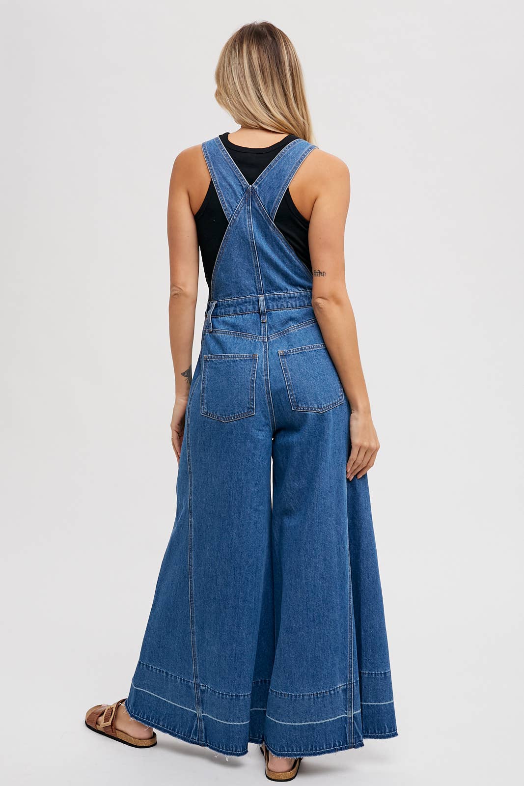 Bluivy – Engroshandel Overalls - Dame – DENIM OVERALLS MED BREDE BEN19