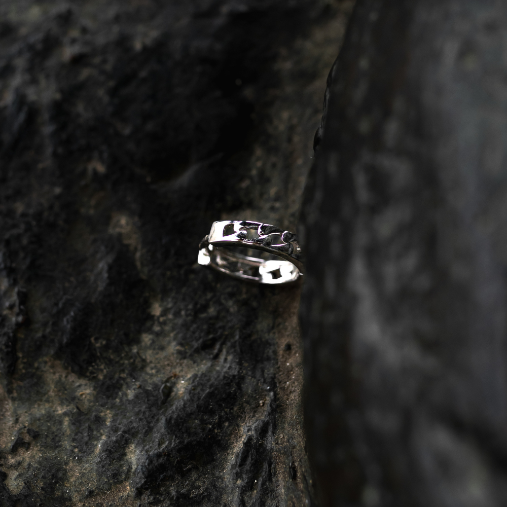 Twistedpendant - Wholesale Hoop Earrings - Silver Cuban Chain Hoop Earrings3